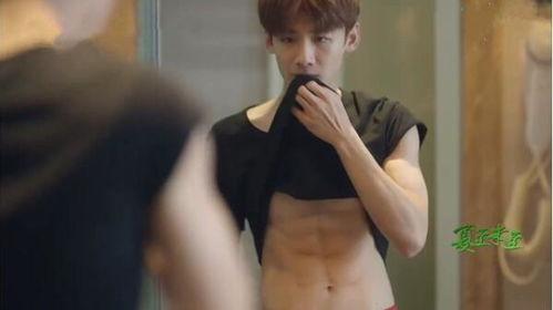 男明星腹部,探寻男明星的健身风采